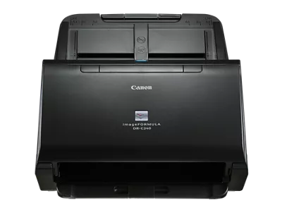 [CNDRC240] Renewed Canon imageFORMULA DR-C240 Document Scanner Black and White 45 ppm (0651C002)