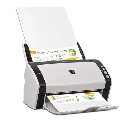 [FJFI-6130z] Renewed Fujitsu fi-Series fi-6130z Duplex Sheet-Fed Document Scanner With 90 Days Warranty