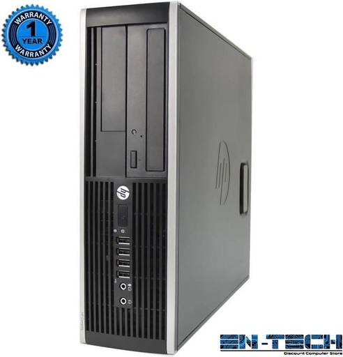 [HPCP6200PSFF-I3-2120] Renewed HP Compaq 6200 Pro SFF Desktop PC i3-2120 8Gb RAM 500GB HDD Windows 10  With 30 days Return, 90 Days Exchange
