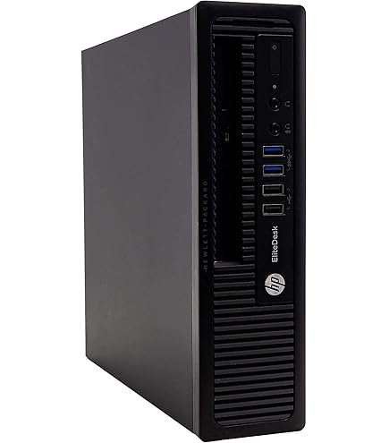 [HPED800G1USFF-I5-4670S] Canada Renewed HP Elitedesk 800 G1 Usff Ultra Sff Desktop Pc I5-4670S 8GB RAM 500GB HDD Windows 10 With 30 Days Return 90 Days Exchange