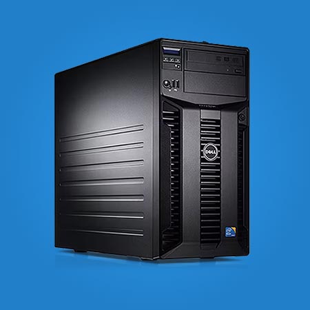 [DELLT310] Renewed DELL PowerEdge T310 Tower Server PC Celeron G1101 8Gb RAM 500GB HDD Windows 10  With 30 days Return, 90 Days Exchange