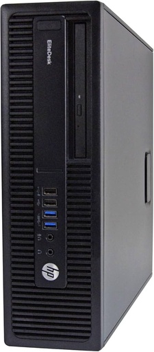 [HPED800G2S-i5-6U] Renewed HP EliteDesk 800 G2 SFF Desktop PC i5-6500 8GB RAM 500GB HDD Windows 10  With 30 days Return, 90 Days Exchange