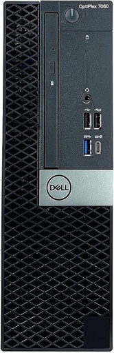 [DLOP7060-I7-8700] Renewed Dell OptiPlex 7060 SFF Desktop PC i7-8700 8GB RAM 256GB SSD Windows 10 With 30 days Return, 90 Days Exchange