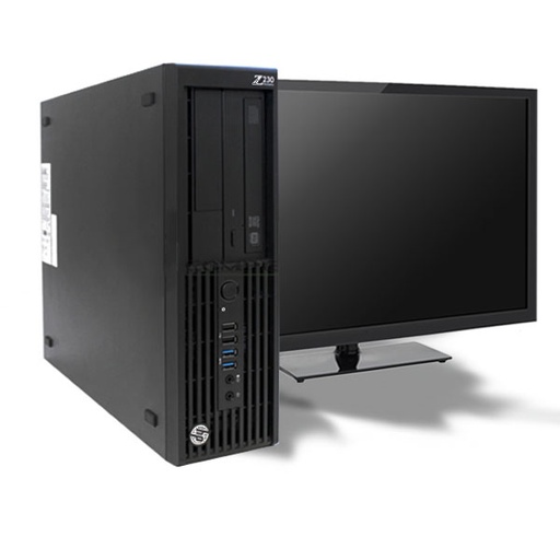 [HPZ230SFF-I7-4790] Renewed HP Z230 SFF Workstation i7-4790 8Gb RAM 500GB HDD Windows 10  With 30 days Return, 90 Days Exchange