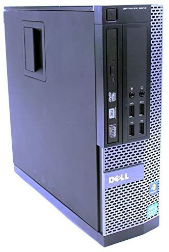 [DLOP9010SFF-I5-3470] Renewed Dell OptiPlex 9010 SFF Desktop PC i5-3470 8Gb RAM 500GB HDD Windows 10  With 30 days Return, 90 Days Exchange