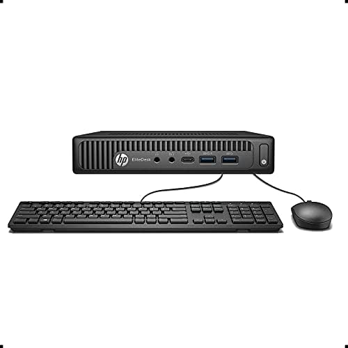 [HPED800mini-G2-I5-6500T] Renewed HP EliteDesk 800 G2 Mini Desktop PC i5-6500T 8GB RAM 256GB SSD Windows 10  With 30 days Return, 90 Days Exchange