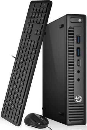 [HPED800mini-G2-I7-6700T] Renewed HP EliteDesk 800 G2 Mini Desktop PC i7-6700T 8GB RAM 256GB SSD Windows 10  With 30 days Return, 90 Days Exchange