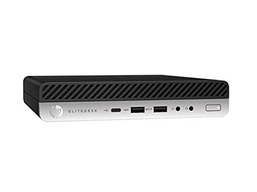 [HPED800mini-G3-I7-6700T] Renewed HP EliteDesk 800 G3 Mini Desktop PC i7-6700T 8GB RAM 256GB SSD Windows 10  With 30 days Return, 90 Days Exchange