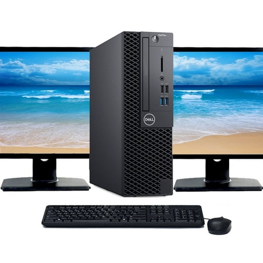 [DLOP3060-i7-8700] Renewed Dell OptiPlex 3060 SFF Desktop PC i7-8700 8GB RAM 256GB SSD Windows 10 With 30 days Return, 90 Days Exchange