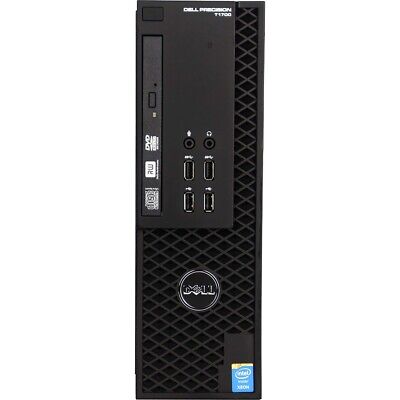 [DLPST1700TOWER-E3-1241] Renewed Dell Precision T1700 Workstation Tower Xeon E3-1241 16GB RAM 512GB SSD Windows 10  With 30 days Return, 90 Days Exchange