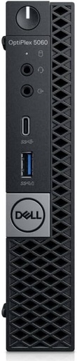 [DLOP5060MC-i5-8500T] Renewed Dell OptiPlex 5060 Desktop Micro PC i5-8500T 8GB RAM 256GB SSD Windows 10 With 30 days Return, 90 Days Exchange