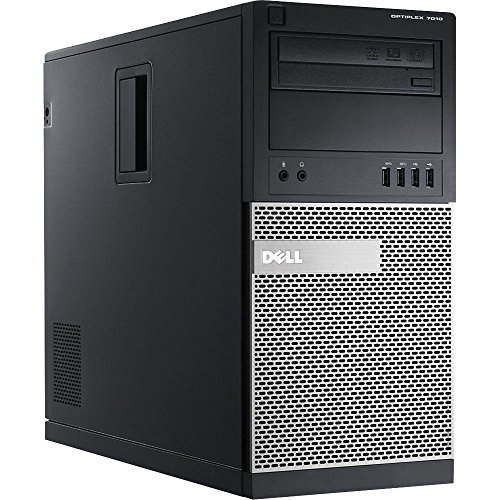 [DLOP7010-MT] Renewed Dell OptiPlex 7010 Minitower Desktop PC i5-3470 8Gb RAM 500GB HDD Windows 10  With 30 days Return, 90 Days Exchange