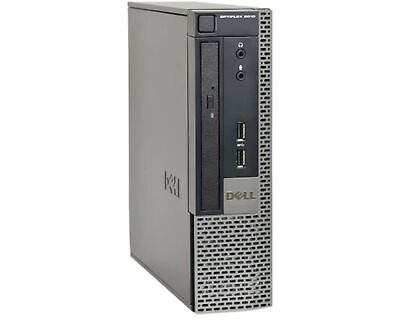 [DLOP9020SFF-I5-NEW] NEW Dell OptiPlex 9020 SFF Desktop PC i5-4590 4GB RAM 500GB SSD Windows 7