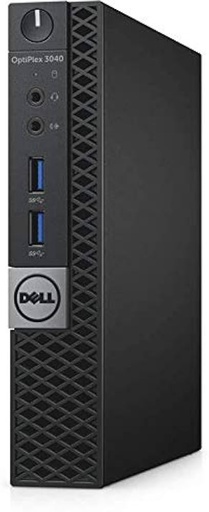 [DLOP3040-I3-6100T] Renewed Dell OptiPlex 3040 Micro Business Desktop PC, Intel Core i3 6100T 3.2 GHz, 8 GB, 256 GB SSD, Windows 10 With 30 days Return, 90 Days Exchange