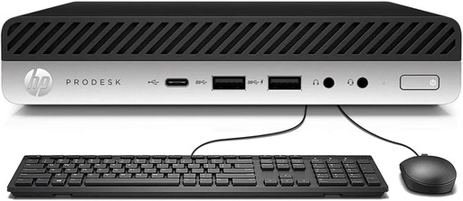 [HPPD400G3MINI-I5-7500T] Renewed HP ProDesk 400 G3 Desktop Mini Intel Core i5-7500T 2.70GHz 8GB RAM 500GB HDD Windows 10 With 90 Days Warranty