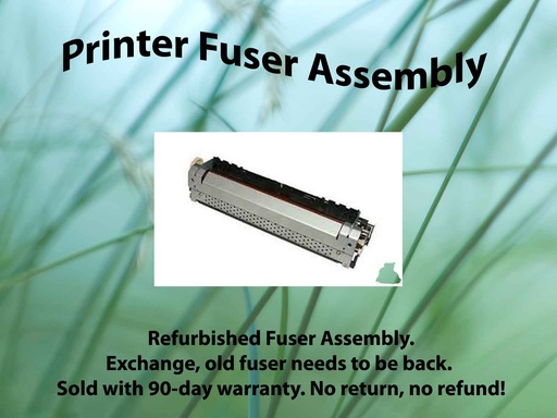 [FUHP6PF] Renewed FUHP6PF Fuser Assembly for HP Laserjet 6P 6MP Series RG5-4110 with Core Exchange 110V