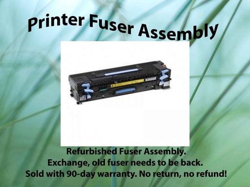 [FUHP9000F] Renewed FUHP9000F Fuser Assembly for HP Laserjet 9000 9040 9050 Series RG5-5750 No Core Exchange 110V