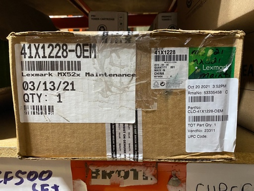 [LEX41X1228] Lexmark 41X1228 Fuser Maintenance Kit, 110V, for MS521/Mx52x