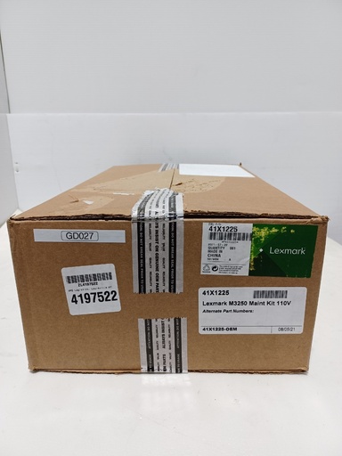 [LEX41X1225] Opened Lexmark 41X1225 Fuser Maintenance Kit, 110V, for M3250 MS621 MS622