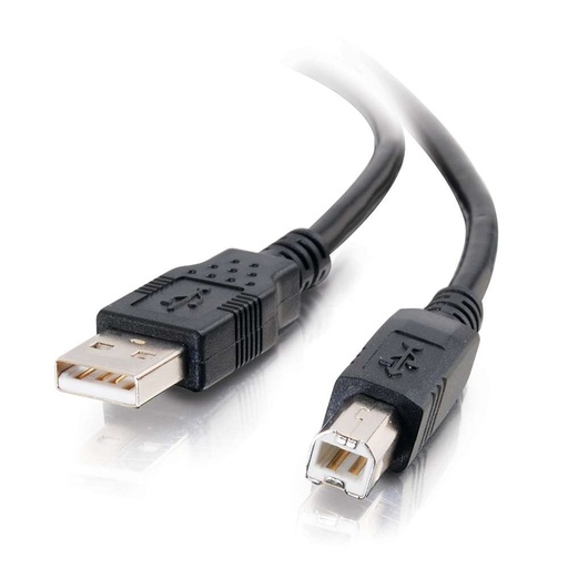 [USB2-A-B-6FT] USB 2.0 Cable A Male to B Male A-B 6 feet 6ft 2m 3m 10ft black for printer scanner