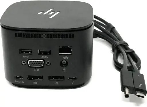 [HPDS-G2-3TR87AA/UT] Renewed HP Thunderbolt USB C Dock G2 3TR87AA/UT Docking Station With Combo Cable, 230W AC Adapter & 90 Days Warranty