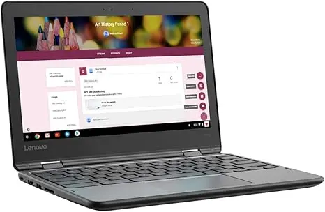 [LECB300e-A4-9120] Renewed Lenovo 300e Chromebook 11.6" Touchscreen 2 in 1 Chromebook A4-9120C 4GB RAM 32GB Flash Memory with 90-day warranty