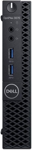 [DLOP3070M-I5-9500T] Renewed Dell OptiPlex 3070 Micro Desktop PC i5-9500T 8 GB DDR4, 256GB SSD, WiFi, Windows 10 With 30 days Return, 90 Days Exchange