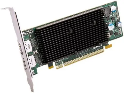 [VD-MX-M9128-1GB] Matrox Graphics M9128 LP M9128-E1024LAF 1GB DDR2 PCIE x16 Graphics Video Card Dual DP With 90 Days Warranty
