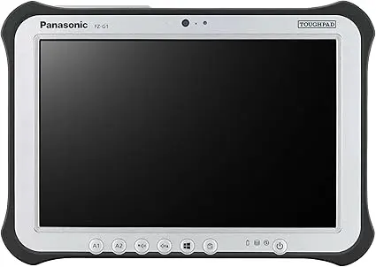 [PATPFZ-G1-MK1-i5-3U-8] Renewed Panasonic Toughpad FZ-G1 MK1, Intel i5-3437U 1.9GHz, 10.1 WUXGA Multi TouchDigitizer, 8GB, 128GB SSD, LAN Port, 4G AT&T, Camera, WiFi, Bluetooth, Windows 10 Pro