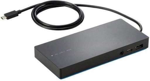 [HPDS-Y0K80AA] Renewed HP Elite USB-C Docking Station Y0K80AA 844549-001 With 65W AC HDMI DisplayPort Ethernet & 90 Days Warranty