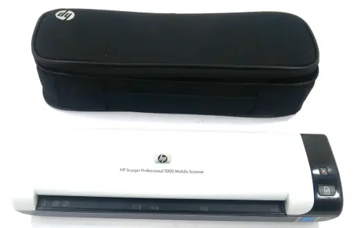 [HPSJ1000] Renewed HP ScanJet Professional 1000 Mobile Scanner  L2722A#BGJ With 90 Days Warranty