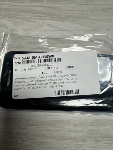 [SM-G930W8] Samsung Galaxy S7 SM-G930W8 - 32GB - Black Unlocked