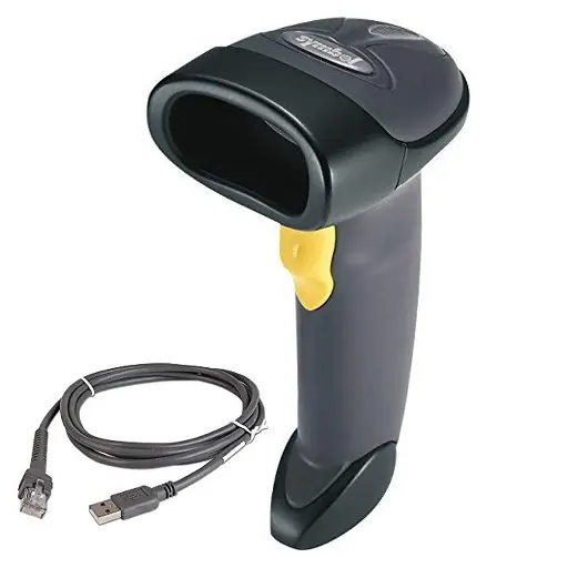 [SY-DS6707-G] Canada Renewed Symbol DS6707 Gray Barcode Scanner With Cable DS6707-SR20227ZCR