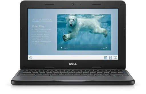 Renewed Dell Chromebook 3100 Intel Celeron N4020 4GB RAM 16GB SSD 11.6" Touch Webcam ChromeOS With 90 Days Warranty