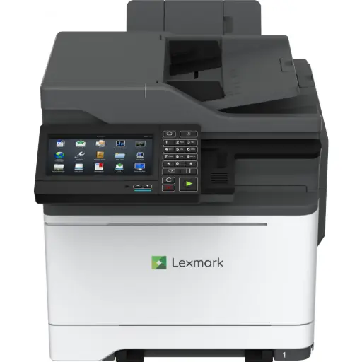 [LXCX622ADE-42C7380] Renewed Lexmark CX622ade Color Multifunction Laser Printer 42C7380 37ppm Copy Scan Fax Integrated Duplex Single Sheet Manual Feed With 90 Days Warranty