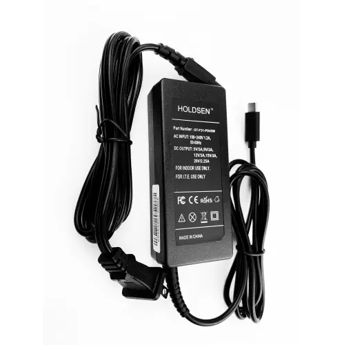 [AC-HP65W-TYPE C] 65W 20V 3.25A USB Type C Replacement AC Adapter Laptop Charger For HP Spectre X360 EliteBook1030 1040 G5 G6 Chromebook Elite X2, ProBook, With Power Supply Cord 