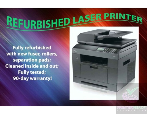 [DL2335DN] Renewed Dell 2335DN 2335 Laser Printer Copier Fax Scanner 01NCHC With Toner & 90 days warranty