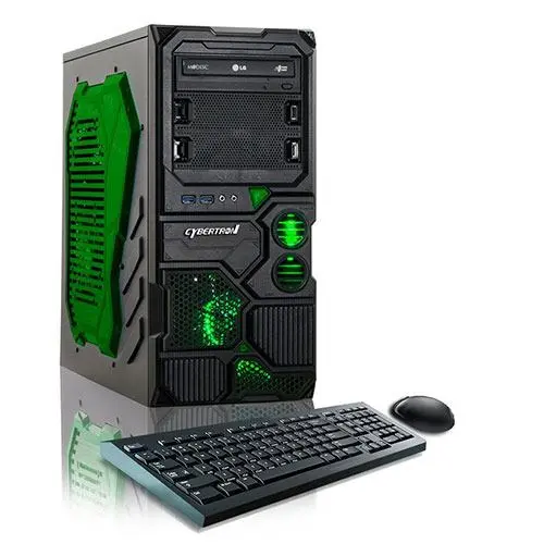 [CYBRWT-AFX6300-GTX1050] Renewed Cybertron PC Workstation with Gigabyte GA-78LMT-USB3 Motherboard, AMD FX-6300 6-Core Processor, 16GB DDR3 RAM, 2TB HDD, NVIDIA GTX 1050 Ti Graphics Card, 227.7 MS Performance, 65% GPU Efficiency with 90-Day Warranty