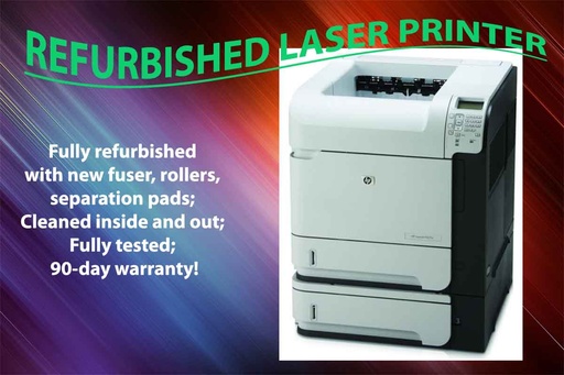 [HPP4015TN] Renewed HP LaserJet P4015TN Laser Printer P4015 CB510A With Existing Toner & 90 days warranty