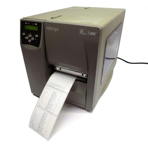 [ZBS4M] Renewed Zebra Stripe S4M Direct Thermal Label Printer S4M00-2001-0100D With 90 days warranty