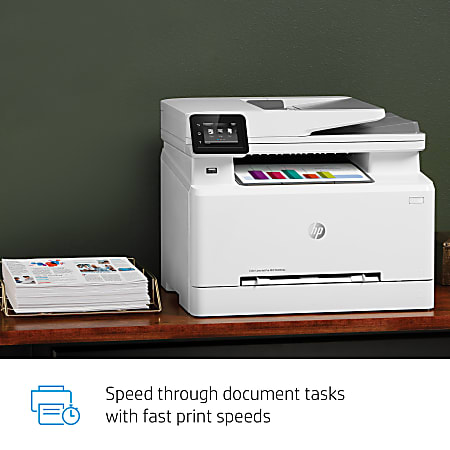 [HPM283FDW] Renewed HP Color LaserJet Pro M283FDW Laser All-In-One Wireless Machine T6B82A USB|Network|Wireless duplex With 90 Days Warranty