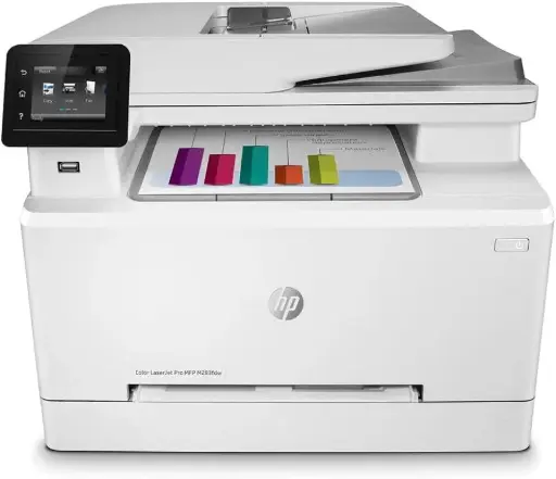 [HPM283FDW-T6B82A] Renewed HP Color LaserJet Pro MFP M283fdw All-in-One Wireless Printer T6B82A USB|Network|Wireless Duplex With 90 Days Warranty