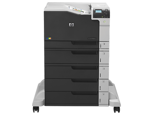[HPM750xh] Renewed HP Color LaserJet Enterprise M750xh Laser Printer D3L10A extra tray & wheel M750 With 90-day warranty
