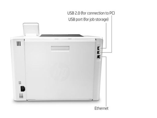 [HPM454DW] Renewed HP Color LaserJet Pro M454dw M454 Laser Printer W1Y45A#BGJ W1Y45A USB Network duplex wireless With 90 Days Warranty