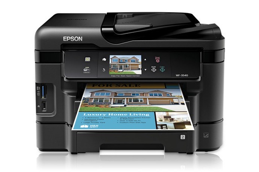 [EPWF3540] Renewed Epson Workforce Pro WF-3540 Wireless All-in-One Color Inkjet black Printer With 90 days return and exchange warranty
