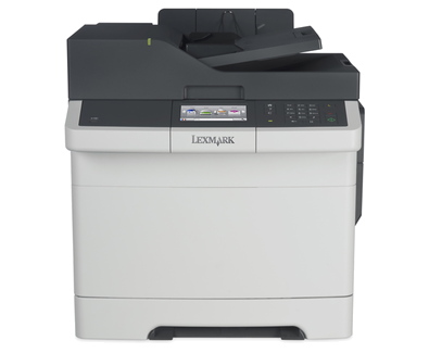 [LXCX410DE] Renewed Lexmark CX410de Color All-In One Laser Printer with Scan, Copy, Network Ready, Duplex Printing with 90 days warranty