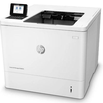 [HPE60055] Renewed HP LaserJet Managed E60055dn M0P33A E60055 Laser Printer With Existing Toner & 90-Day Warranty 