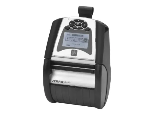 [ZBQLn320] Renewed Zebra QLn320 Mobile Direct Thermal Label Printer Monochrome Wireless Bluetooth WiFi 3" AC Charger With 90 Days Warranty