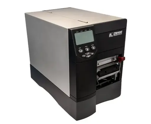 [ZBZM400] Renewed Zebra ZM400 Direct Thermal & Thermal Transfer Label Industrial Printer 10 in/s Print Speed 203 DPI 4.09" Print Width 110/220V AC With 90 Days Warranty