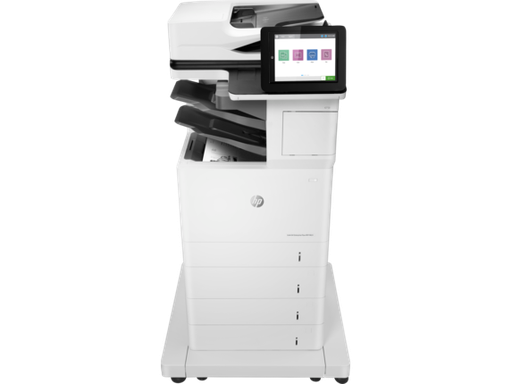 [HPM631z] Renewed HP LaserJet Enterprise Flow MFP M631 M631z Multifunction Printer J8J65A With 90-day warranty With 3x550 feeder and stand
